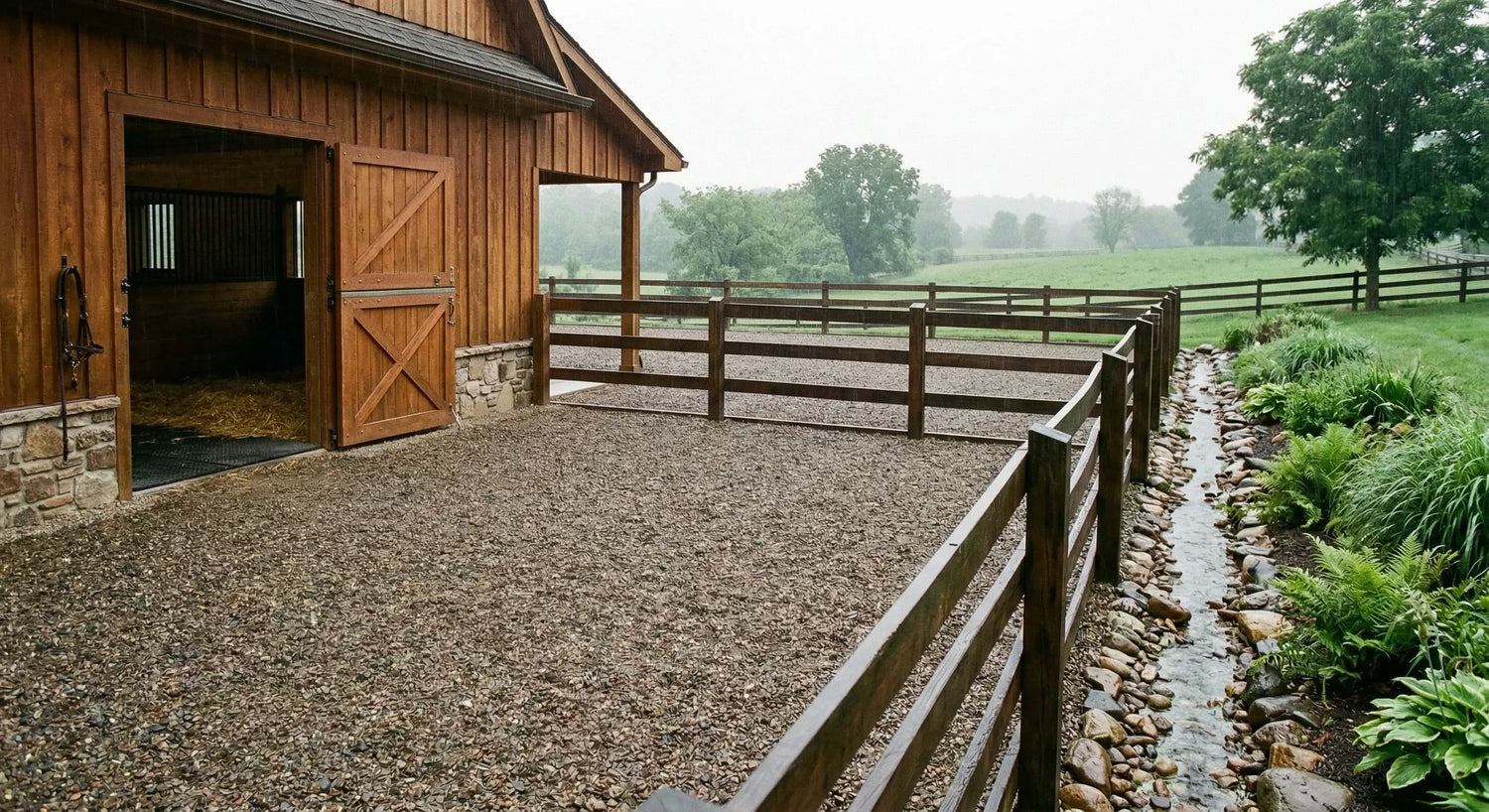 Horse Paddock Drainage: Why It Matters Less Than You Think (And What Actually Works)