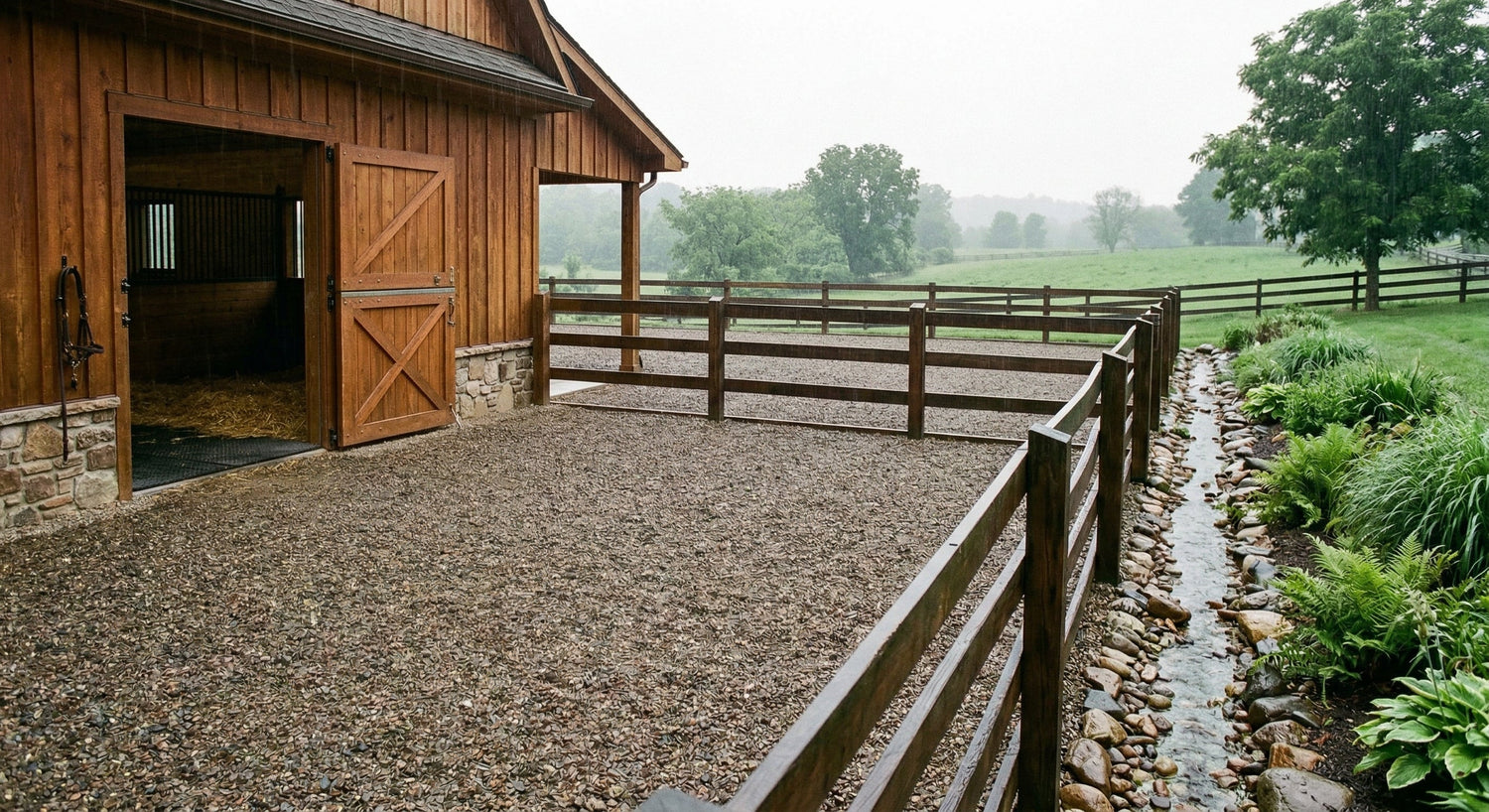 Horse Paddock Drainage: Why It Matters Less Than You Think (And What Actually Works)