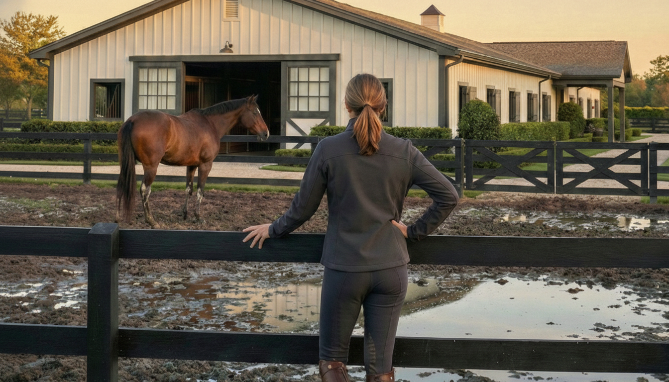 5 Mistakes Horse Owners Make Fighting Mud